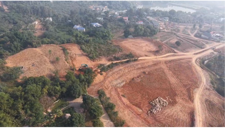SIÊU PHẨM 1.900M² – VIEW PANORAMA HỒ ĐIỀU HÒA – BÁM SUỐI – HOÀ SƠN